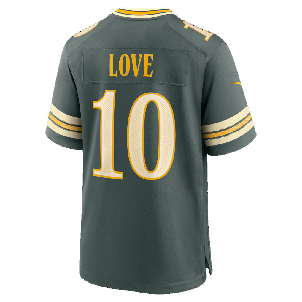 GB.Packers #10 Jordan Love Green 2026 Rivalries Collection Game Jersey Tomch