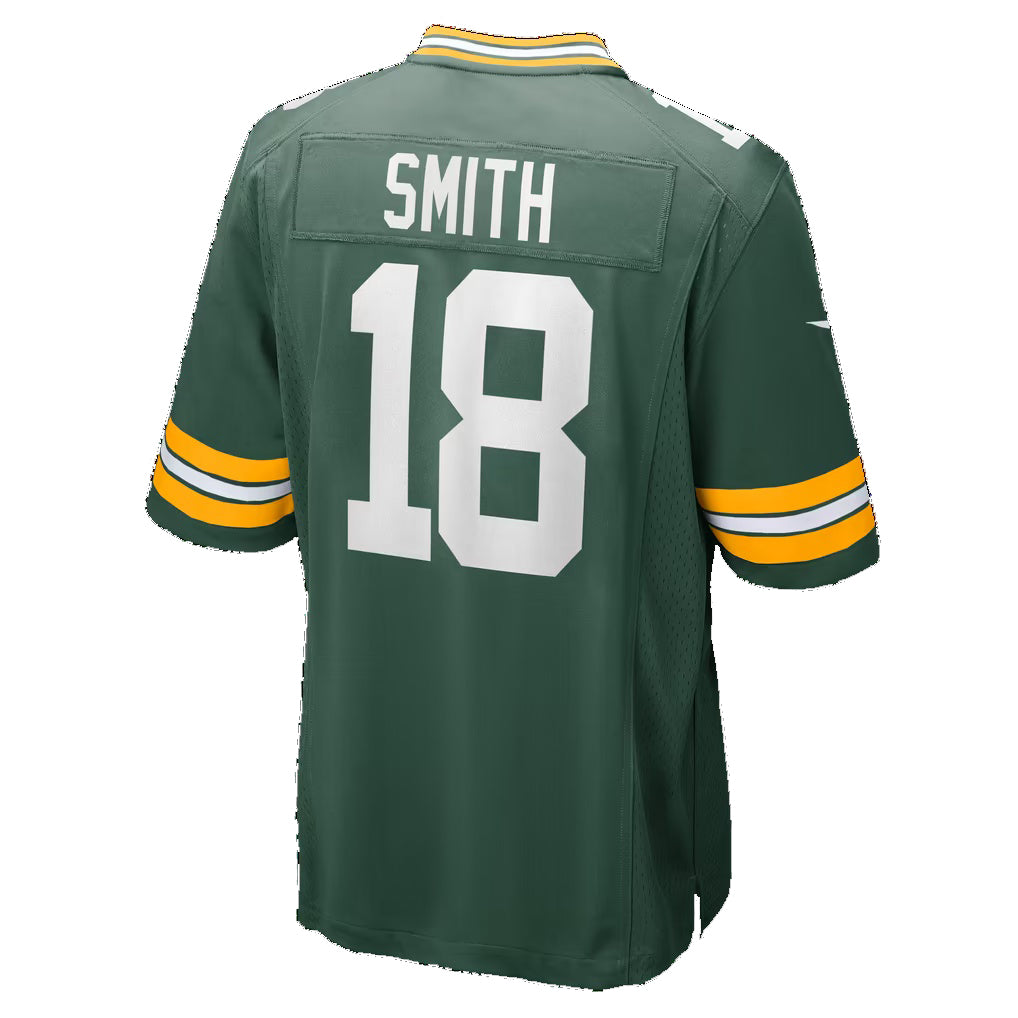 GB.Packers #18 Jonnu Smith Green Team Game Football jersey Tomch