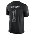 GB.Packers #1 Micah Parsons Black 2026 Salute to Service Stitched Limited Football jersey Tomch
