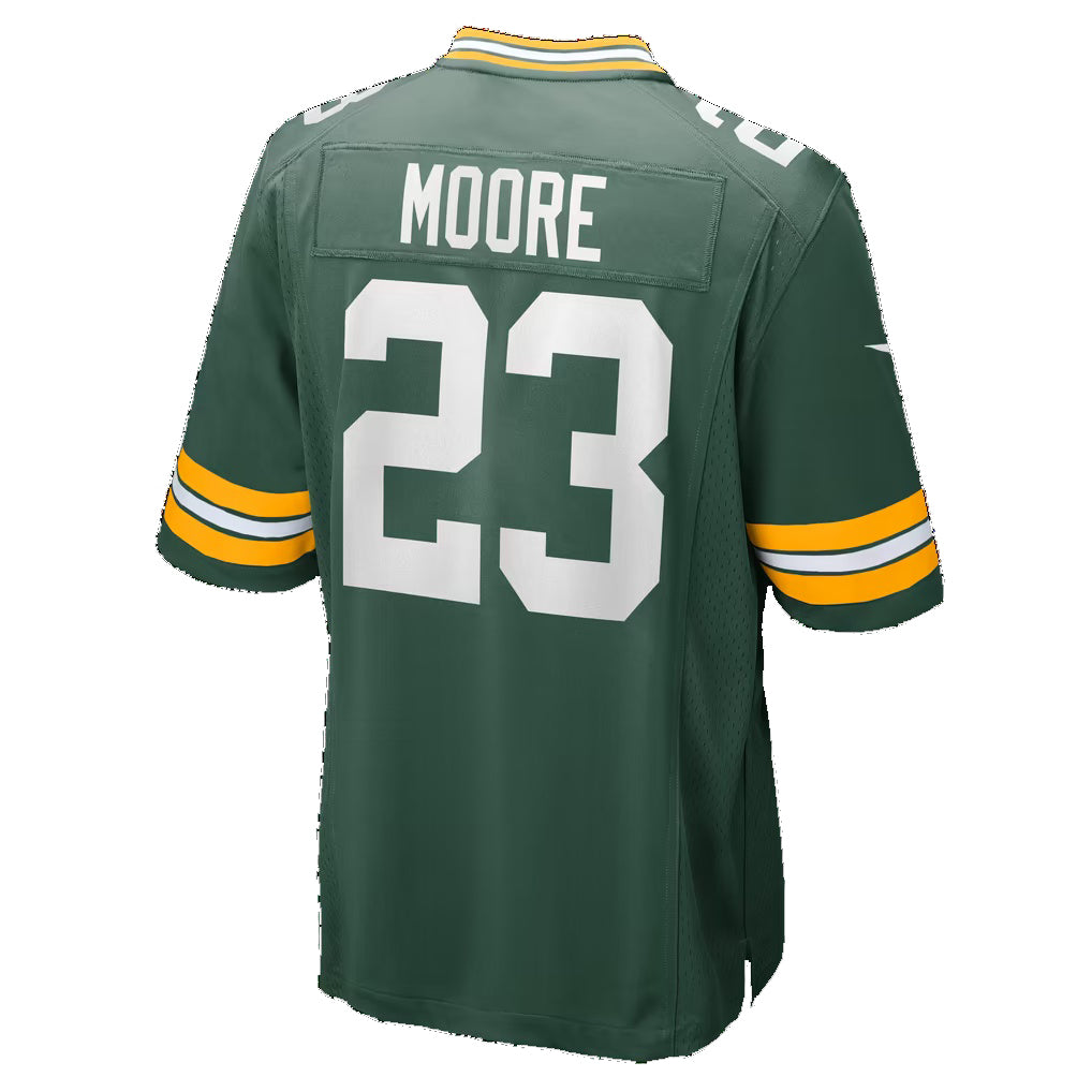 GB.Packers #23 Skyy Moore Green Team Game Football jersey Tomch
