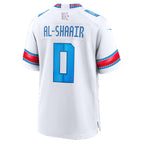 H.Texans #0 Azeez Al-Shaair White 2026 Rivalries Collection Game Jersey Tomch