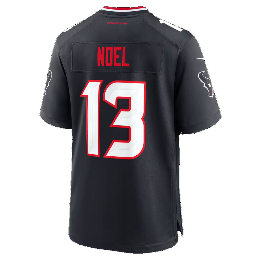 H.Texans #13 Jaylin Noel Navy Tomch Team Game Jersey