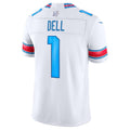 H.Texans #1 Tank Dell White 2026 Rivalries Collection Stitched Limited Jersey Tomch
