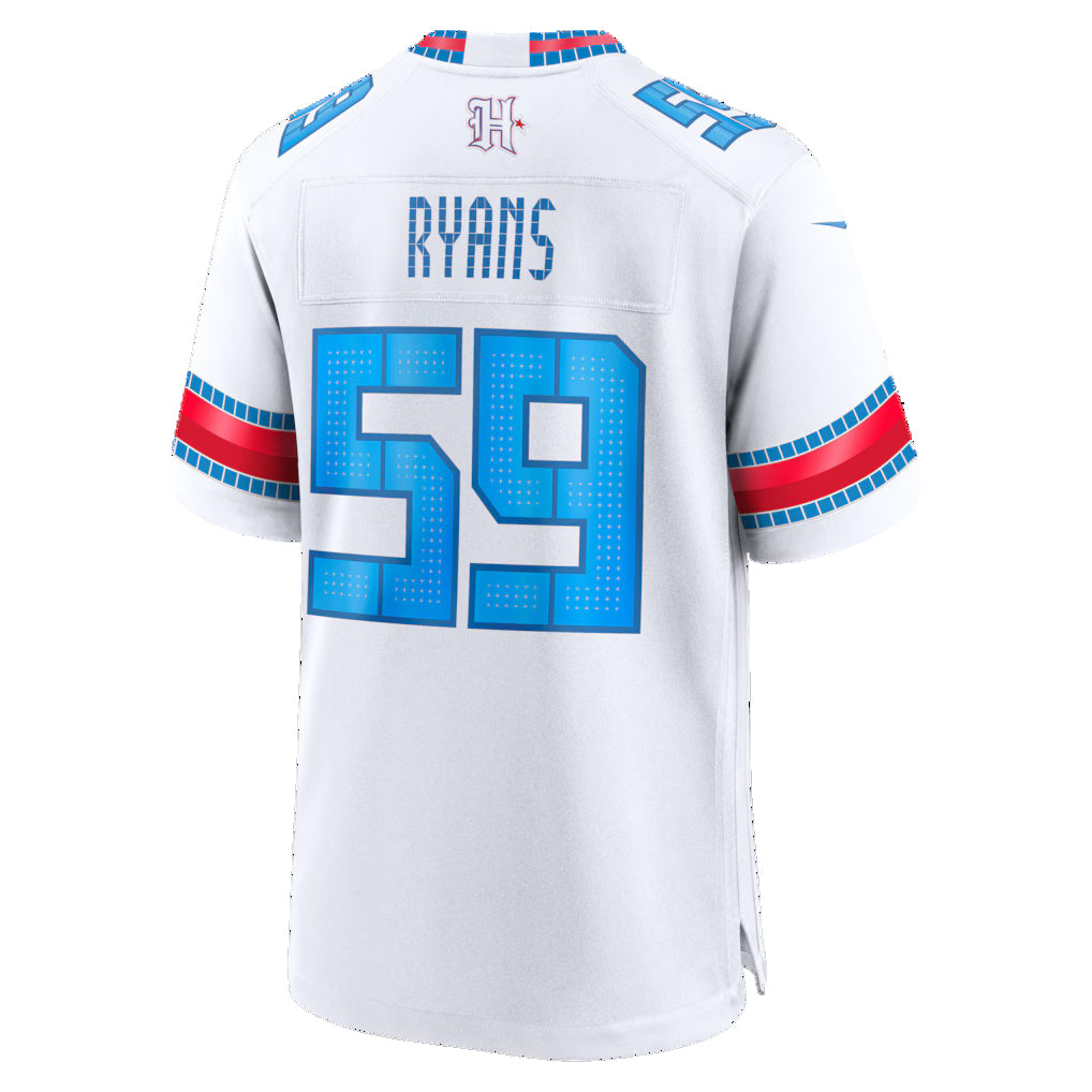 H.Texans #59 DeMeco Ryans White 2026 Rivalries Collection Game Jersey Tomch