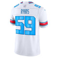 H.Texans #59 DeMeco Ryans White 2026 Rivalries Collection Stitched Limited Jersey Tomch