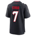 H.Texans #7 C.J. Stroud Navy Team 25th Season Game Football jersey Tomch