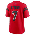 H.Texans #7 C.J. Stroud Red Alternate 25th Season Game Football jersey Tomch