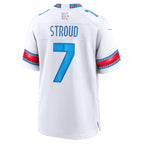 H.Texans #7 C.J. Stroud White 2026 Rivalries Collection Game Jersey Tomch