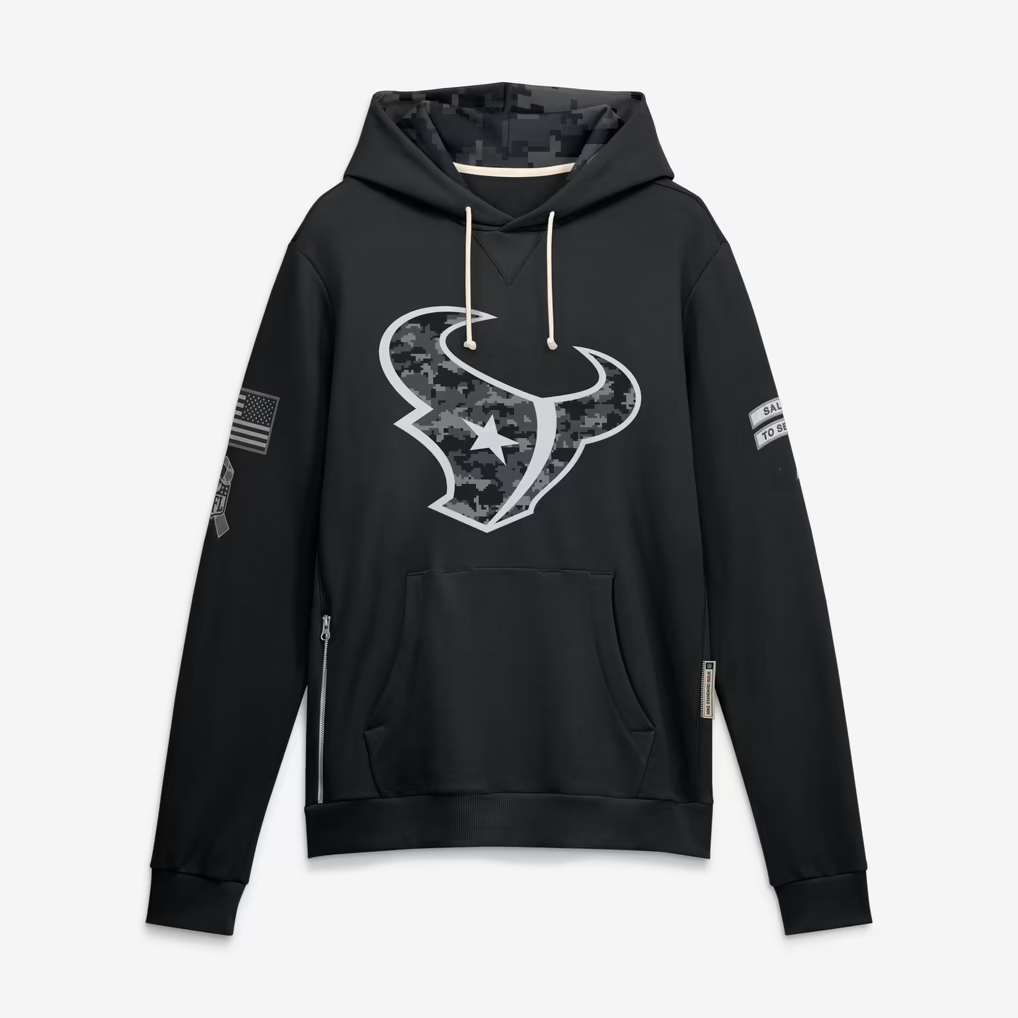 H.Texans 2026 Salute To Service Club Pullover Hoodie Cheap sale Birthday and Christmas gifts Stitched American Football jersey Tomch