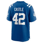 IN.Colts #42 Anderson Castle Royal Team Game Football jersey Tomch
