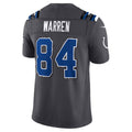 IN.Colts #84 Tyler Warren Anthracite 2026 Rivalries Collection Stitched Limited Jersey Tomch