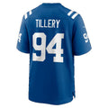 IN.Colts #94 Jerry Tillery Royal Team Game Football jersey Tomch