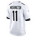J.Jaguars #11 Parker Washington White Tomch Game Jersey