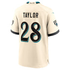J.Jaguars #28 Fred Taylor Natural 2026 Rivalries Collection Game Jersey Tomch