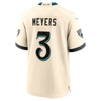 J.Jaguars #3 Jakobi Meyers Natural 2026 Rivalries Collection Game Jersey Tomch