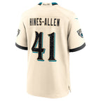 J.Jaguars #41 Josh Hines-Allen Natural 2026 Rivalries Collection Game Jersey Tomch
