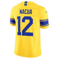 LA.Rams #12 Puka Nacua Classic Sol Vapor F.U.S.E. Stitched Limited Limited Jersey Tomch