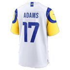 LA.Rams #17 Davante Adams White Tomch Game Jersey
