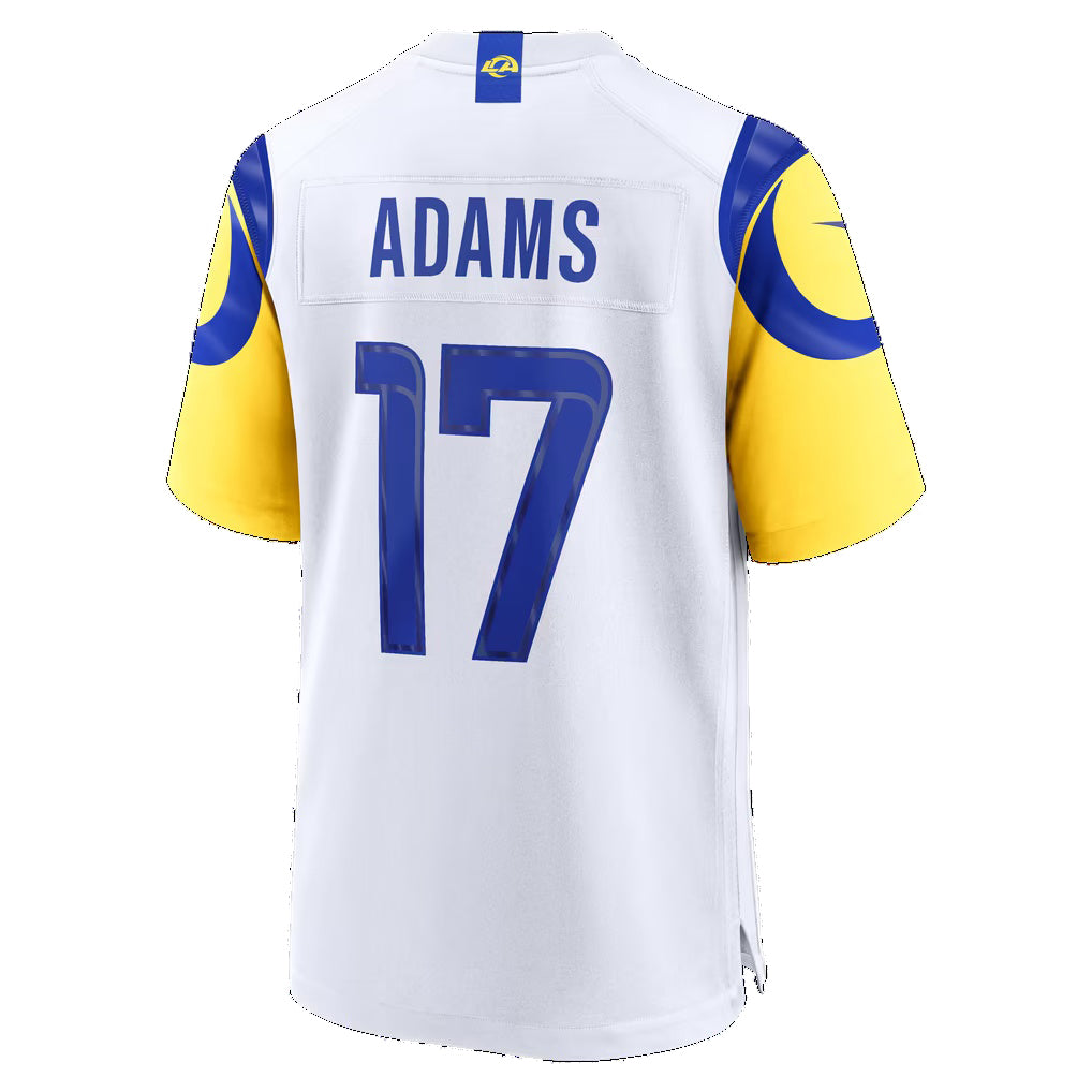 LA.Rams #17 Davante Adams White Tomch Game Jersey