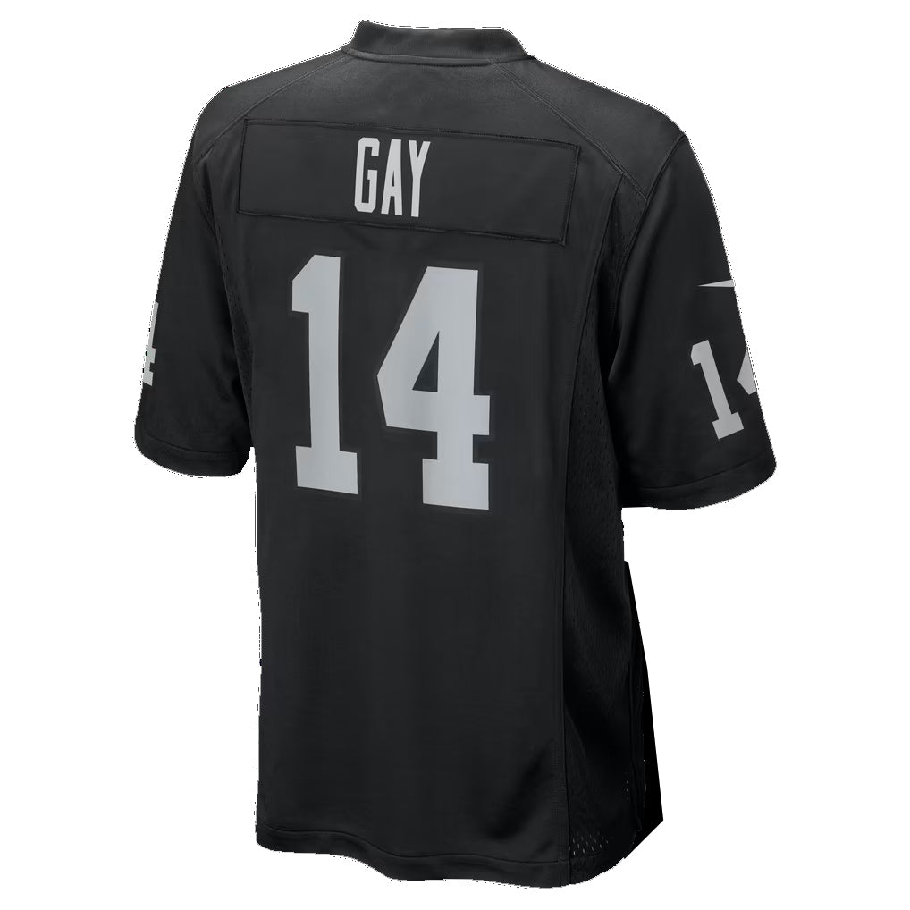 LV.Raiders #14 Matt Gay Black Team Game Football jersey Tomch