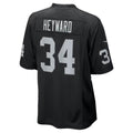 LV.Raiders #34 Connor Heyward Black Team Game Football jersey Tomch