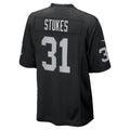 LV.Raiders #31 Treydan Stukes Black Team Game Football jersey Tomch