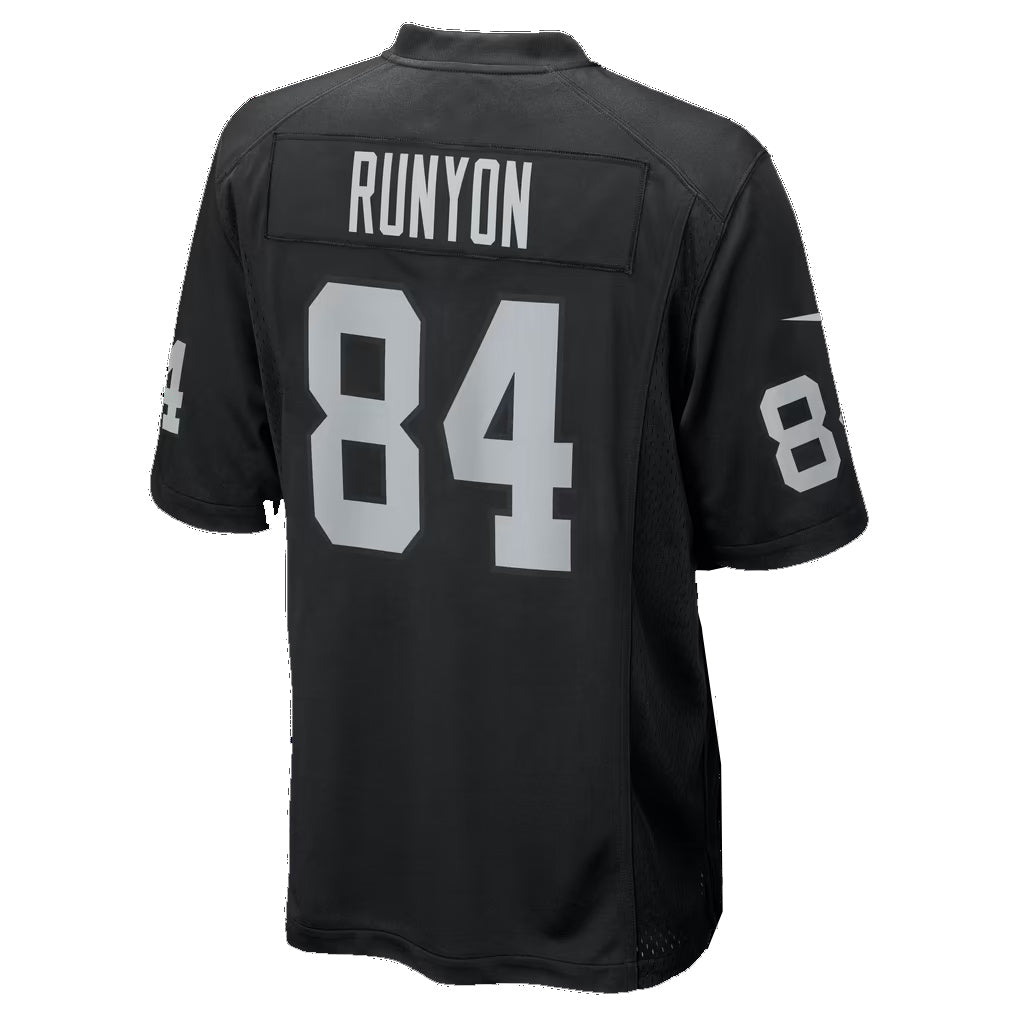 LV.Raiders #84 Carter Runyon Black Team Game Football jersey Tomch