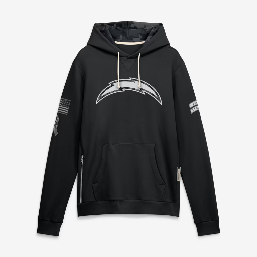 LA.Chargers 2026 Salute To Service Club Pullover Hoodie Cheap sale Birthday and Christmas gifts Stitched American Jersey TOMCH
