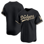 Los Angeles Dodgers Black 'Halloween Mummy Edition' Premier Limited jersey Tomch - Stitched Baseball jersey Tomch