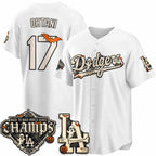 Los Angeles Dodgers #17 Shohei Ohtani White Halloween 2026 Baseball jersey Tomch