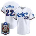 Los Angeles Dodgers #22 Clayton Kershaw x Dia De Los Muertos White 2026 Baseball jersey Tomch