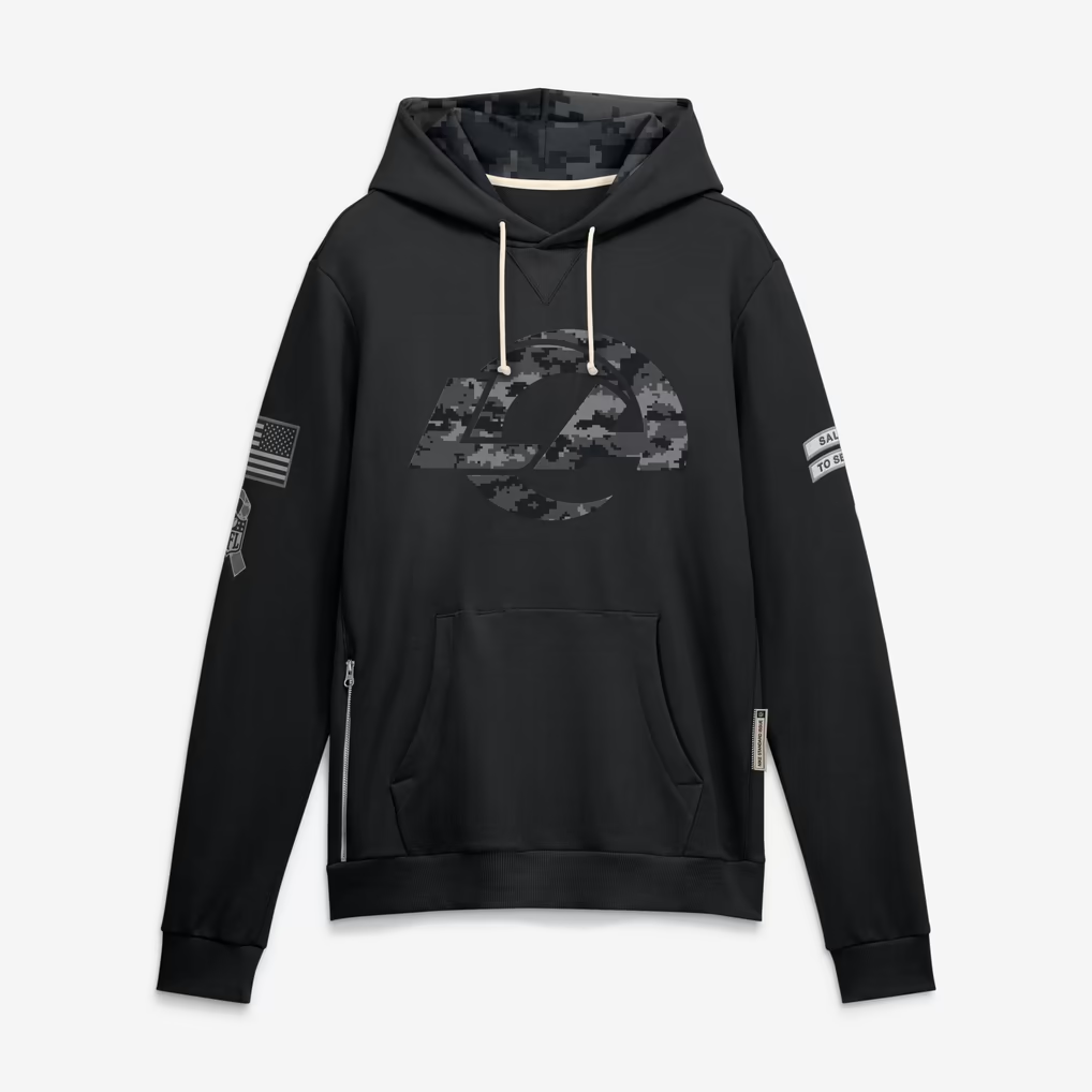 LA.Rams 2026 Salute To Service Club Pullover Hoodie Cheap sale Birthday and Christmas gifts Stitched American Football jersey Tomch