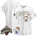 Los Angeles Dodgers White Tomch Halloween 2026 Vapor V2 Stitched Team Jersey