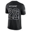 M.Dolphins #28 De¡¯Von Achane Black 2026 Salute to Service Stitched Limited Football jersey Tomch