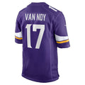 MN.Vikings #17 Kyle Van Noy Purple Tomch Team Game Jersey