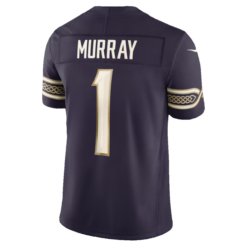 MN.Vikings #1 Kyler Murray Purple 2026 Rivalries Collection Game Jersey Tomch