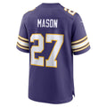 MN.Vikings #27 Jordan Mason Purple Alternate Classic Game Football jersey Tomch