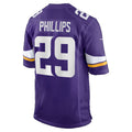 MN.Vikings #29 Jacob Thomas Purple Team Game Football jersey Tomch