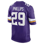 MN.Vikings #29 Jacob Thomas Purple Team Game Football jersey Tomch