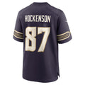 MN.Vikings #87 T.J. Hockenson Purple 2026 Rivalries Collection Game Jersey Tomch