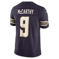 MN.Vikings #9 J.J. McCarthy Purple 2026 Rivalries Collection Stitched Limited Jersey Tomch