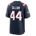 NE.Patriots #44 Reggie Gilliam Navy Team Game Football jersey Tomch