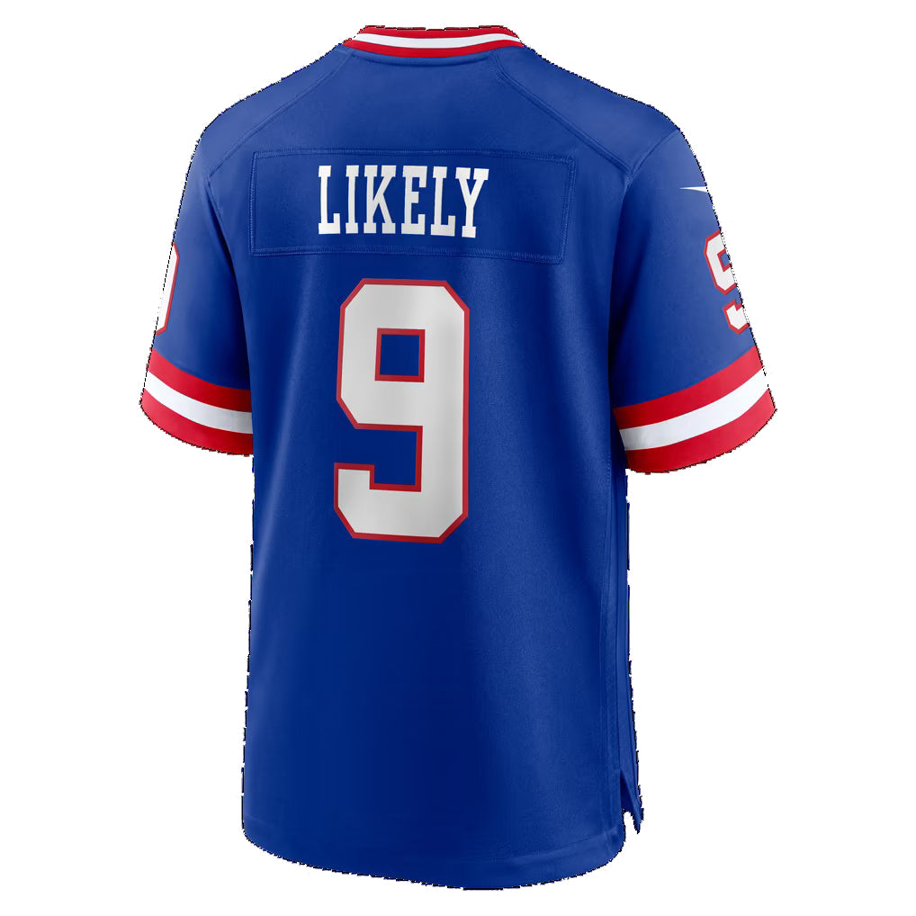 NY.Giants #9 Isaiah Likely Royal Alternate Legacy Game Football jersey Tomch