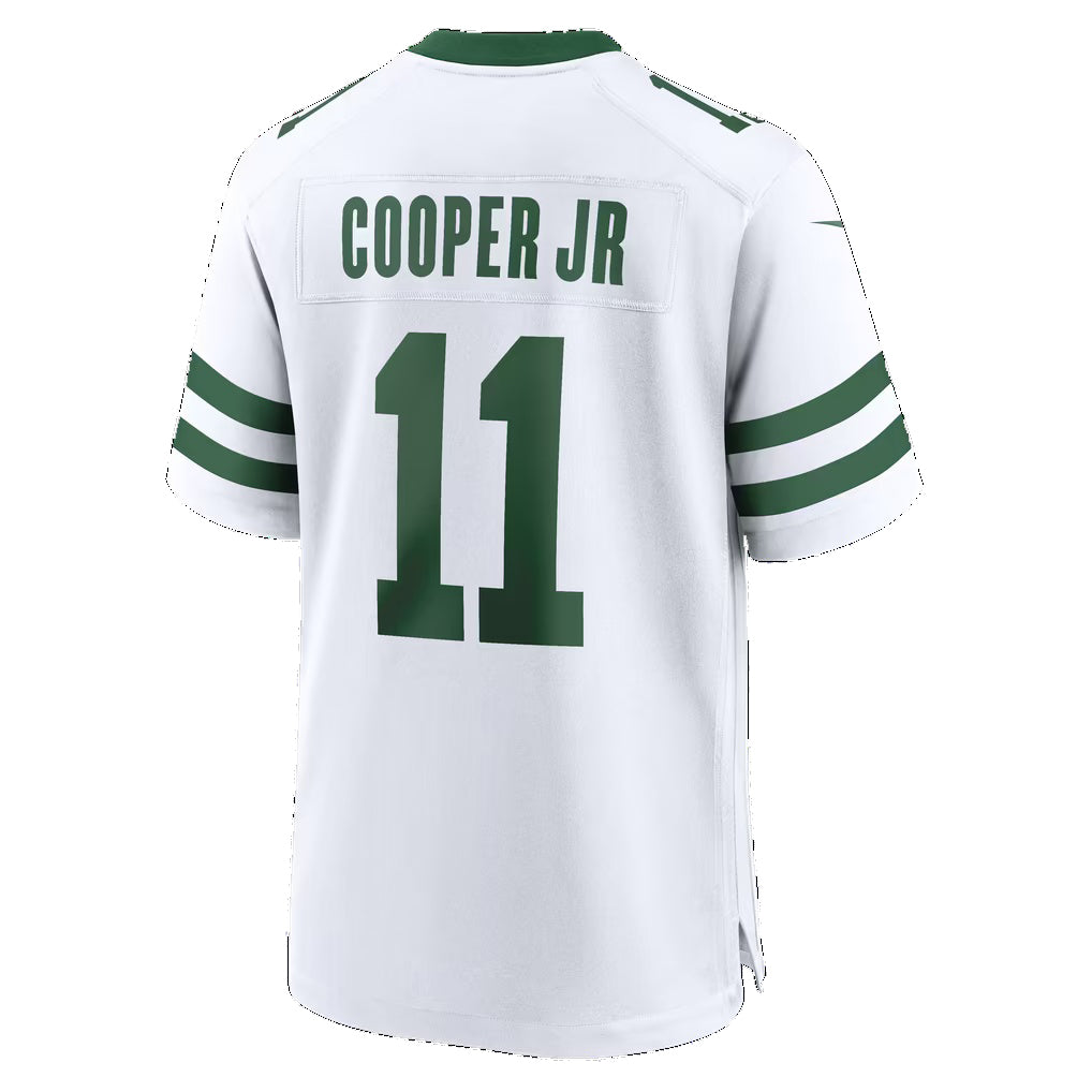 NY.Jets #11 Omar Cooper Jr. Legacy White Game Football jersey Tomch