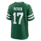 NY.Jets #17 Tim Patrick Legacy Green Team Game Football jersey Tomch