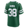 NY.Jets #38 Mory Bamba Legacy Green Tomch Team Game Jersey