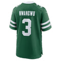 NY.Jets #3 Kene Nwangwu Legacy Green Team Game Football jersey Tomch