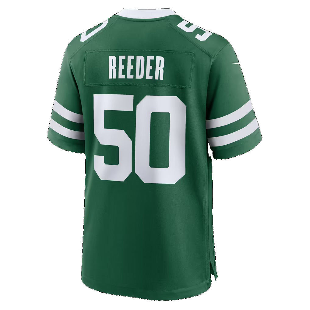 NY.Jets #50 Troy Reeder Legacy Green Team Game Football jersey Tomch