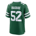NY.Jets #52 Kingsley Enagbare Legacy Green Team Game Football jersey Tomch