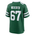 NY.Jets #67 Jordan Meredith Legacy Green Team Game Football jersey Tomch
